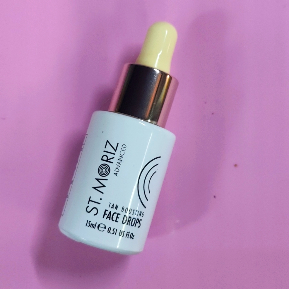 St.Moriz advanced tan boosting face drops